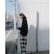 nonnotte “ Elastic In-Tuck Wide Tapered Trousers ( Warm Veil Ombre )”