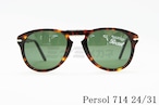 Persol サングラス 714 24/31 Folding アジアンフィット ティアドロップ 折りたたみ Steve McQueen ペルソール 正規品