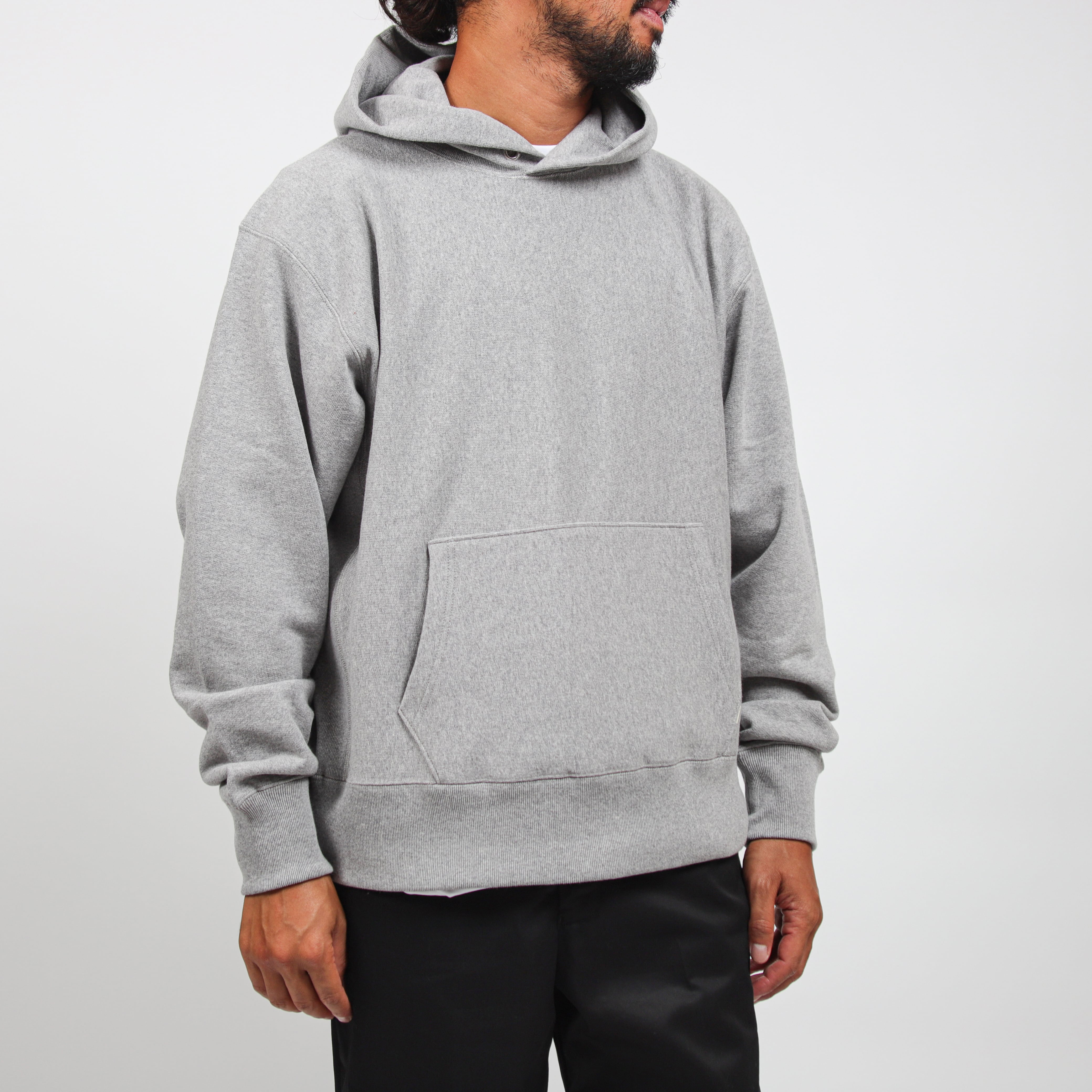 American Cotton Heavy OZ P/O Hoodie (top gray)