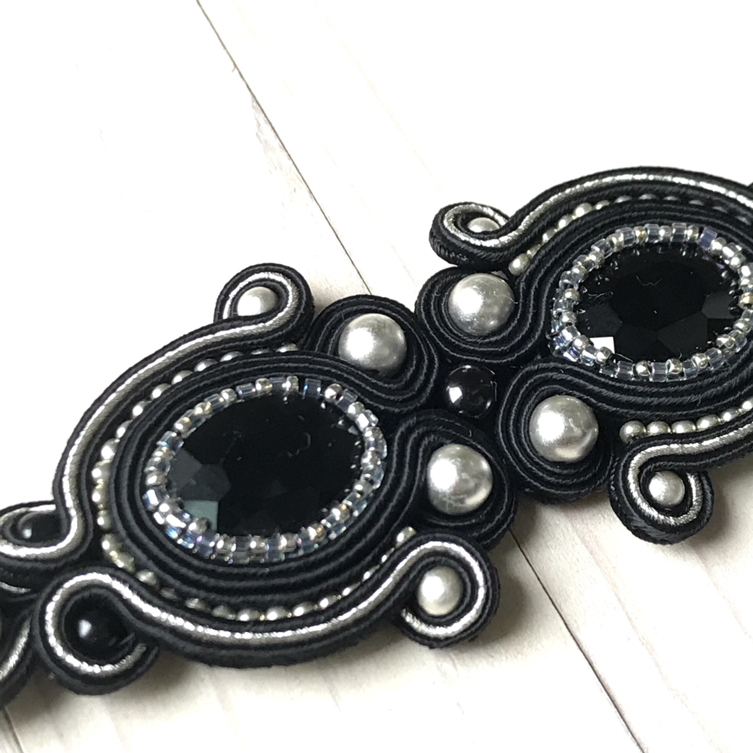 フラメンコ用アクセサリー、ピアス、ペイネタ⭐︎ソウタシエ⭐︎試作品