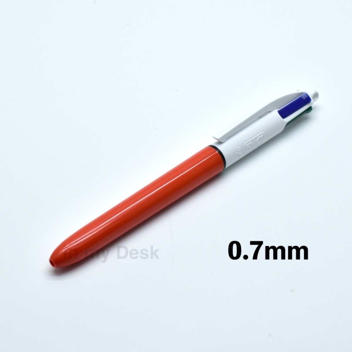 BiC JAPAN 】4色ボールペン 【0.7mm オレンジ】or 【1.0mm ブルー 