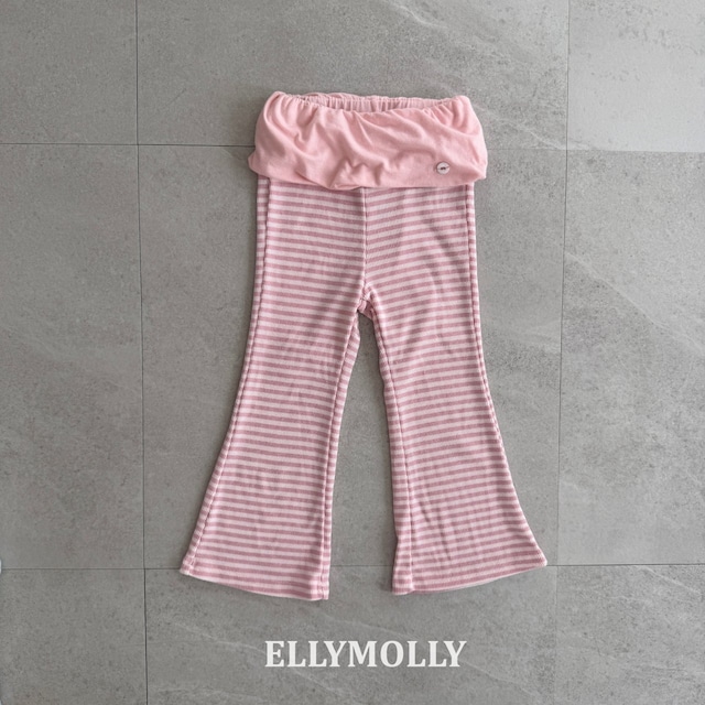 pink JS(130)［即納］pop semi clay pants / elly molly 26summer