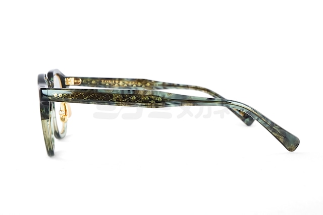 TOKIWA メガネ T-1980 Col.GND ヘキサゴン 多角形 インナーメタル トキワ 鯖江 日本製 正規品-3枚目