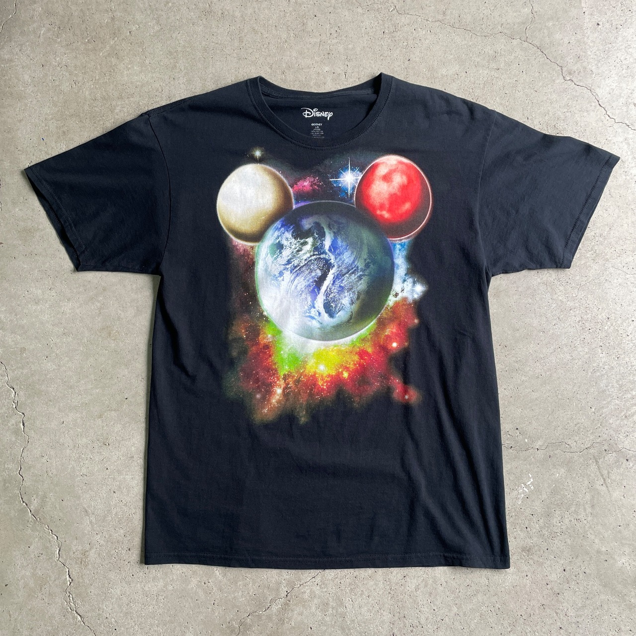 DISNEY ディズニー 宇宙 地球 惑星 ミッキーマウス キャラクター 