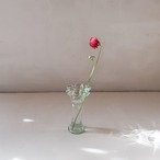 ミントグリーンのひらひら花瓶