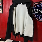 90s〜00s USA製 CAMBER CHILL-BUSTER サーマルジップパーカー 黒 ラグラン キャンバー^_^