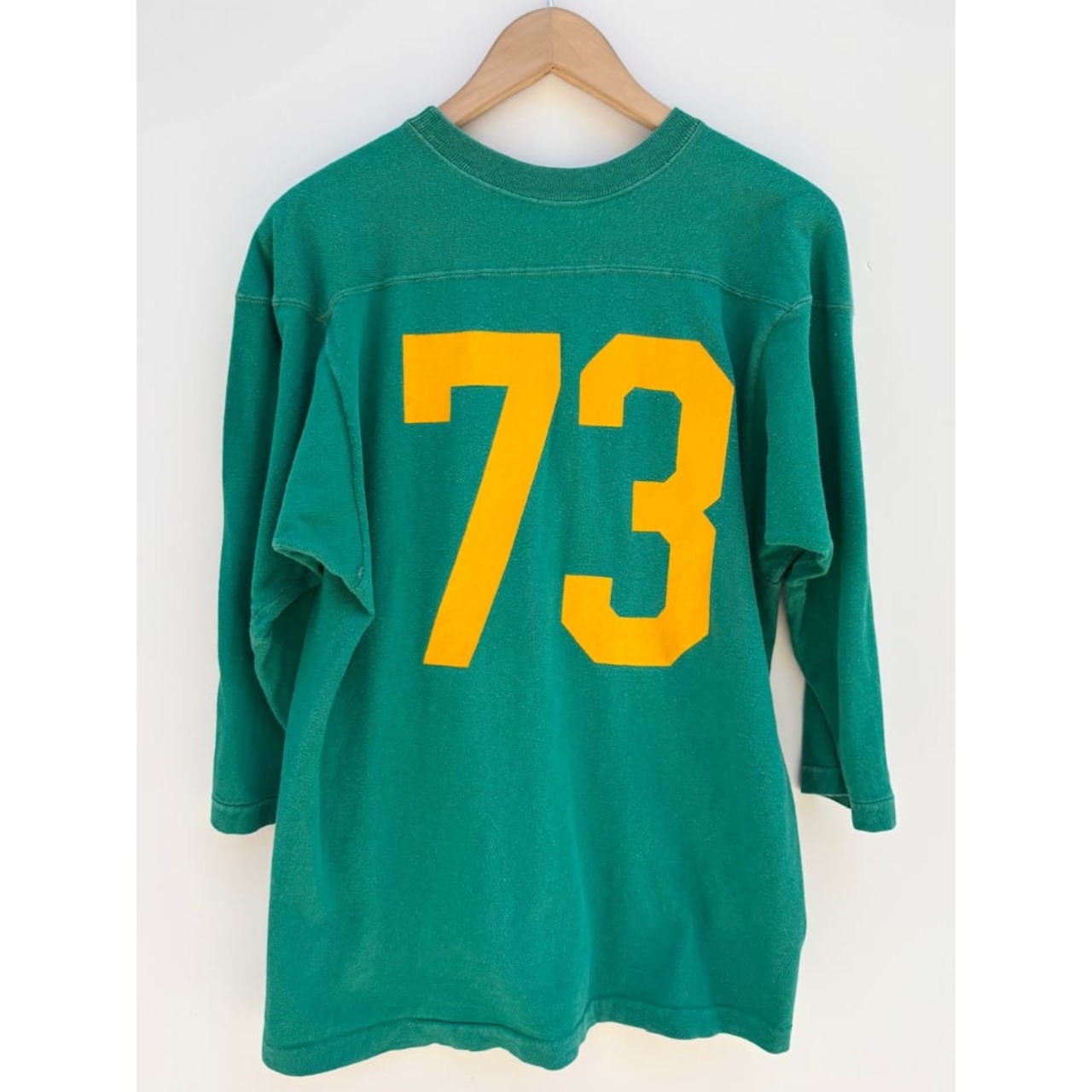 70s Champion Foot Ball Tee MADE IN USA  Size M_2