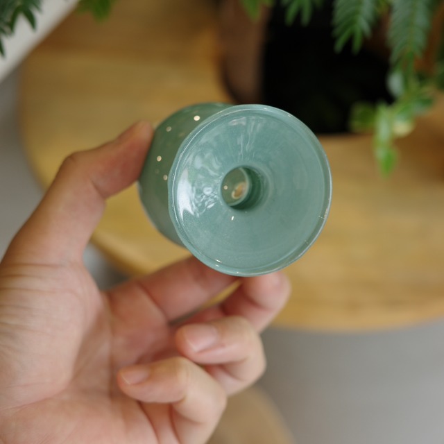 花瓶 -TWO TONE-〈beige&green〉