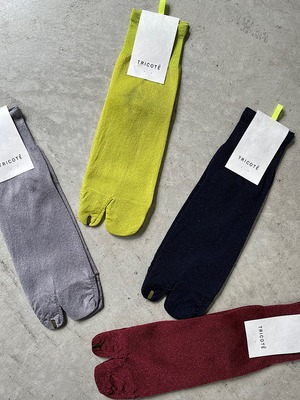 TRICOTÉ / lame tabi  socks TR31SO043