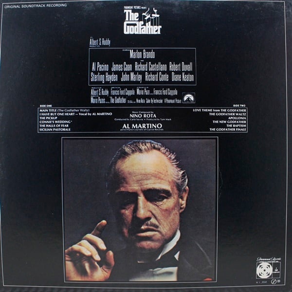 Nino Rota / The Godfather (Soundtrack) [SWG-7253] - 画像2