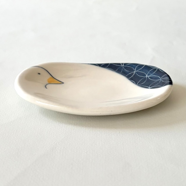 アヒル　小皿　numanekko