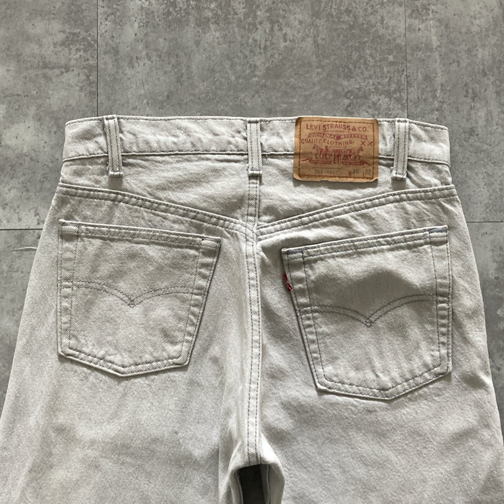 W30 L32】80's US.Levis 505 リーバイス ノックスビル工場(532) ボタン