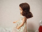 コットン花柄ドレス 「Nancy Ann Story Book Doll」 画像13