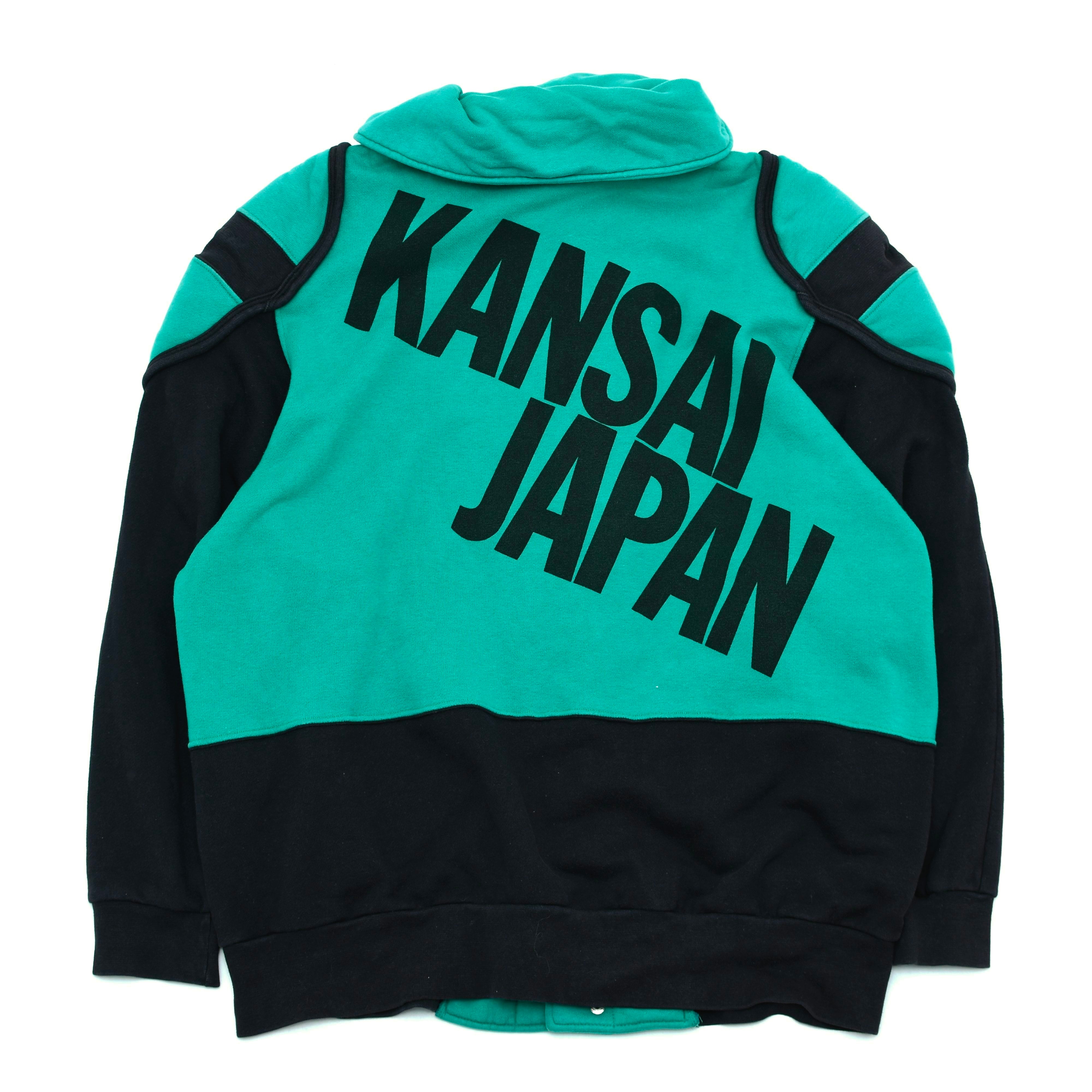 7AS3 80's KANSAI 和柄スウェット個性的希少古着