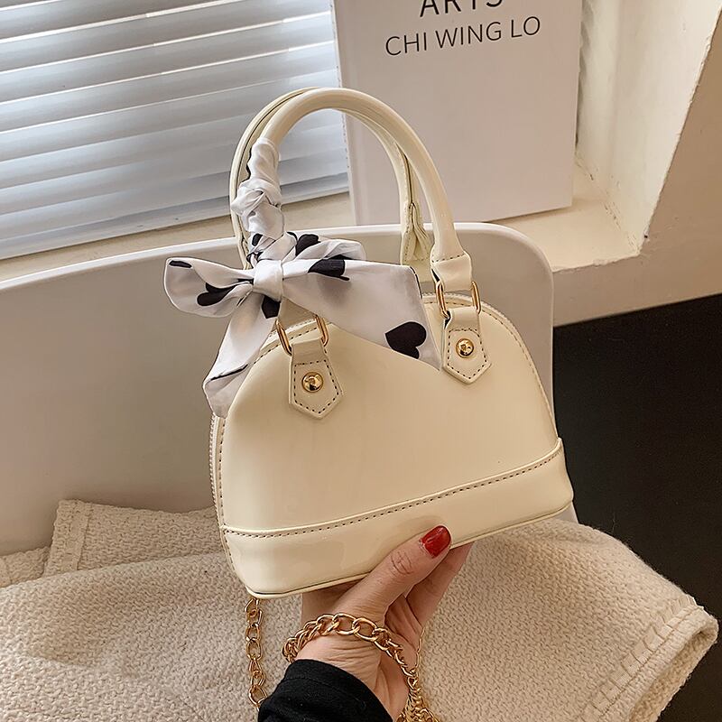 レザーサマーチェーン 夏物 ハンドバッグ メッセンジャーバッグ 手作りハンドバック2232364326