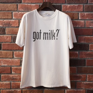 ヴィンテージTシャツ "got milk ?" SIZE L(XL相当)