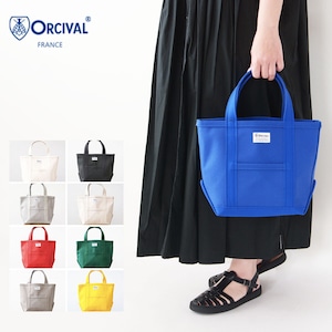 ORCIVAL[オーチバル・オーシバル] CANVAS TOTE BAG SMALL -SOLID- [OR-H0285KWC-S] キャンバストートバッグ スモール・無地・トートバッグ・エコバッグ・ショッピングバッグ・MEN'S / LADY'S [2024SS]