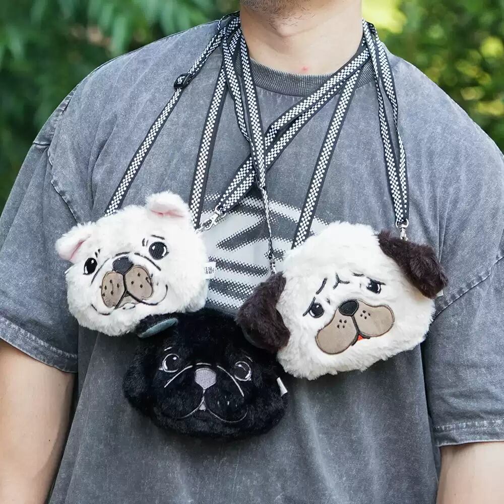 Bag -fuffy face- mini bg63 | Pug shower - パグシャワー パグ雑貨専門店