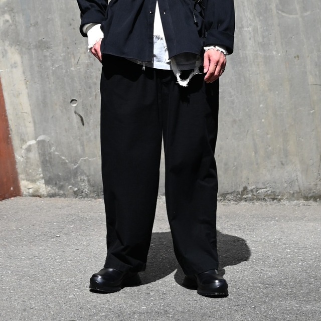 THE DAY / BRUSHED COTTON EASY TROUSERS