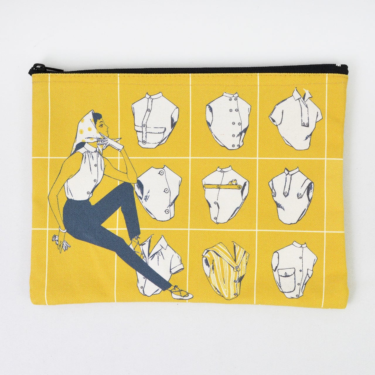 中原淳一×ヨークス》 トートバッグ ブルー | 中原淳一ショップそれいゆ