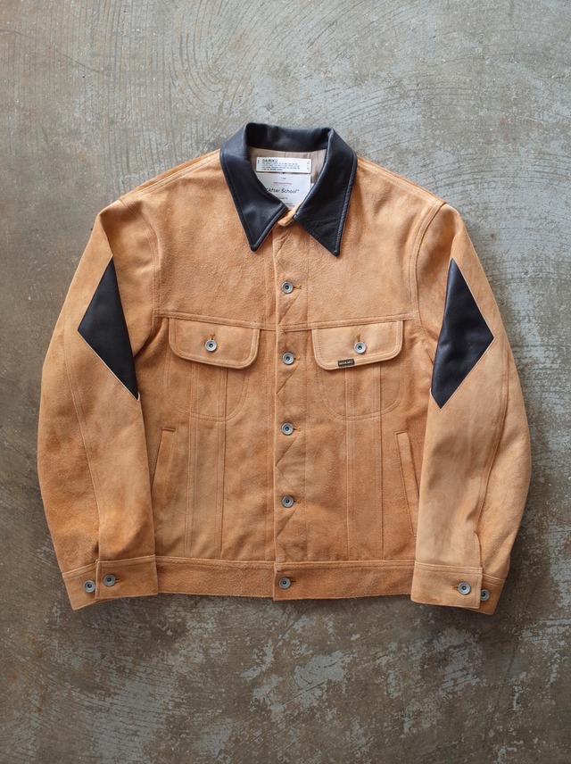 【DAIRIKU】"Alex" Suede Leather Jacket
