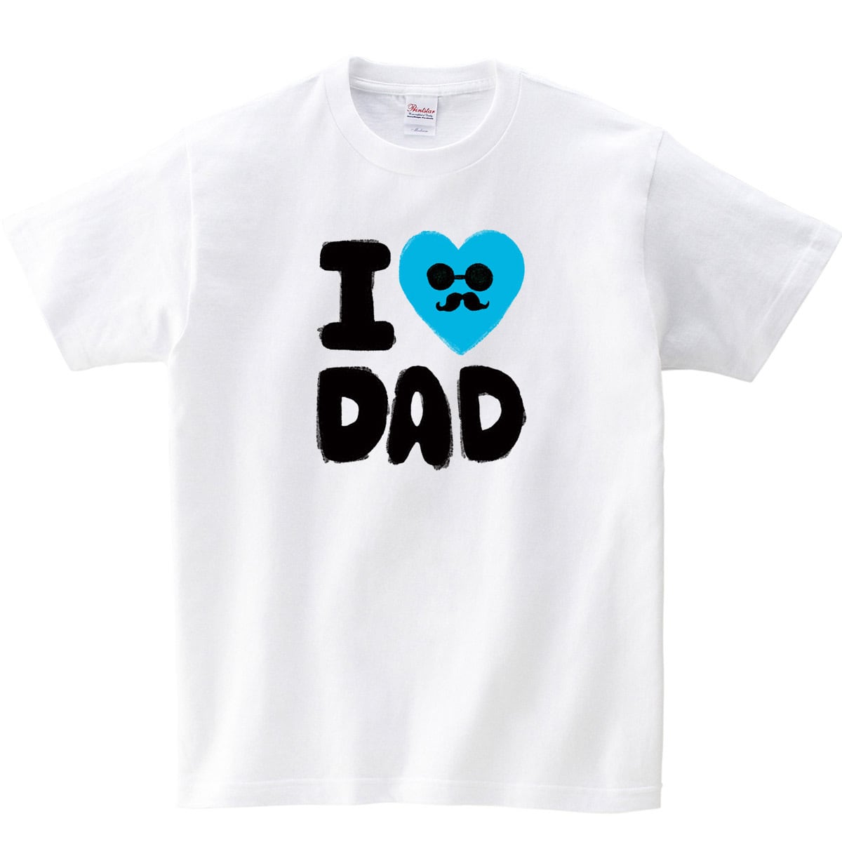 I LOVE DAD Tシャツ ms100 父の日 お祝い メッセージ ギフト プレゼント