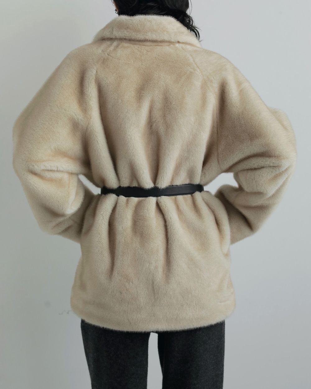 anuke アンヌーク Eco Minkfur Jacket 62520101 | ANERCA & L.I.V