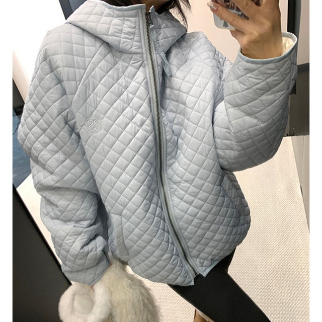 light quilted hoodie jacket　ライトキルティングフーディージャケット　J1574