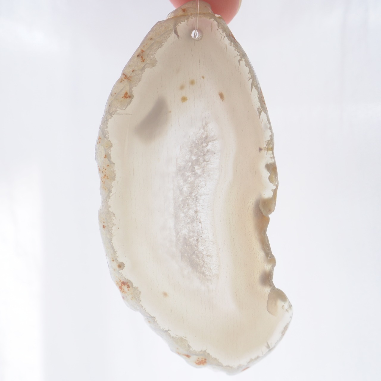 Deep Blue 02 - アゲートヒーリングチャイム / Agate Sun Catcher Wind Chime 197