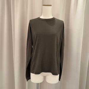 【2025 AW】beautiful people - washable wool jersey crew neck top