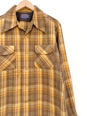 70s PENDLETON WOOL SHIRT MADE IN USA Size M