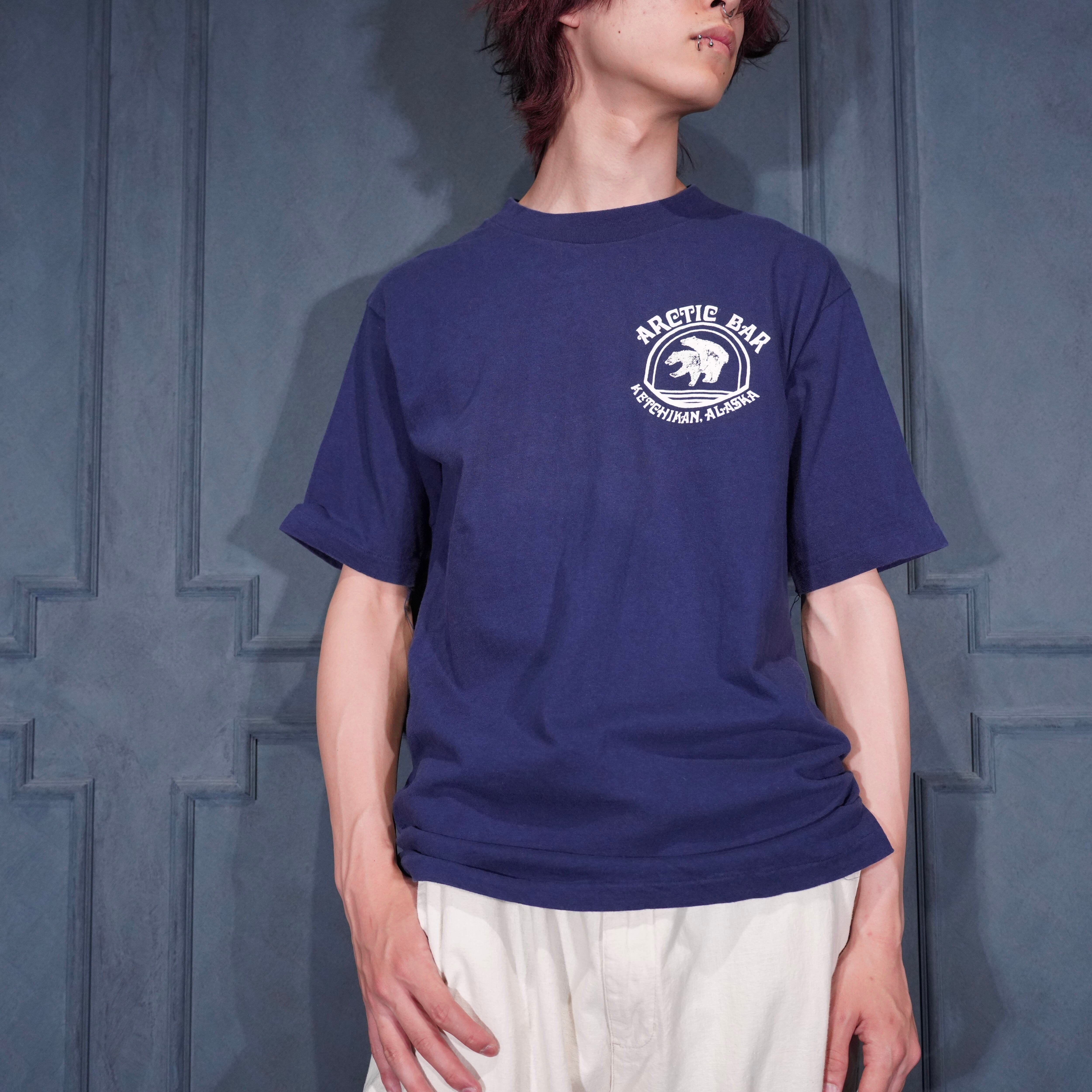 【90s USA製】メガデス ヴィンテージ 総柄Tシャツ ONEITA Lサイズ 90's USA VINTAGE ONEITA POWER-T BEAR PRINT ERO T SHIRT/90年代