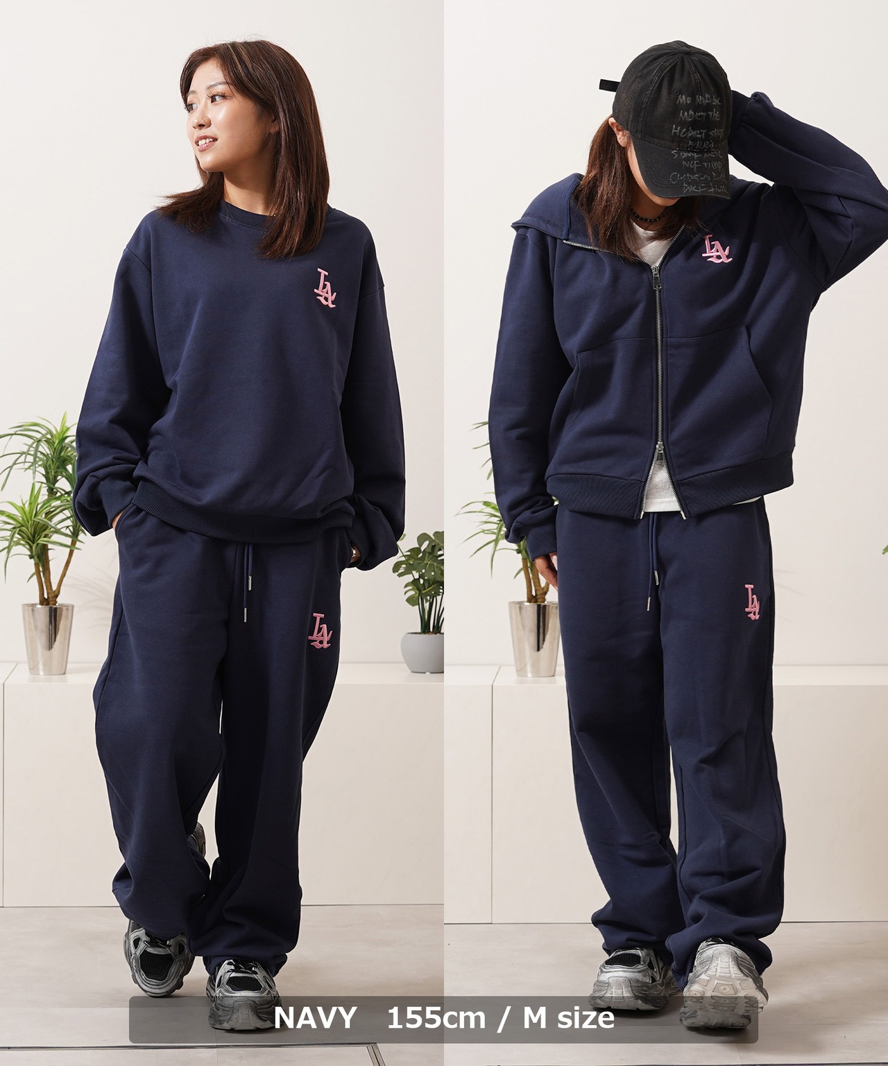 ◆LA ロゴ刺繍 スウェットパンツ◆  yo-22010