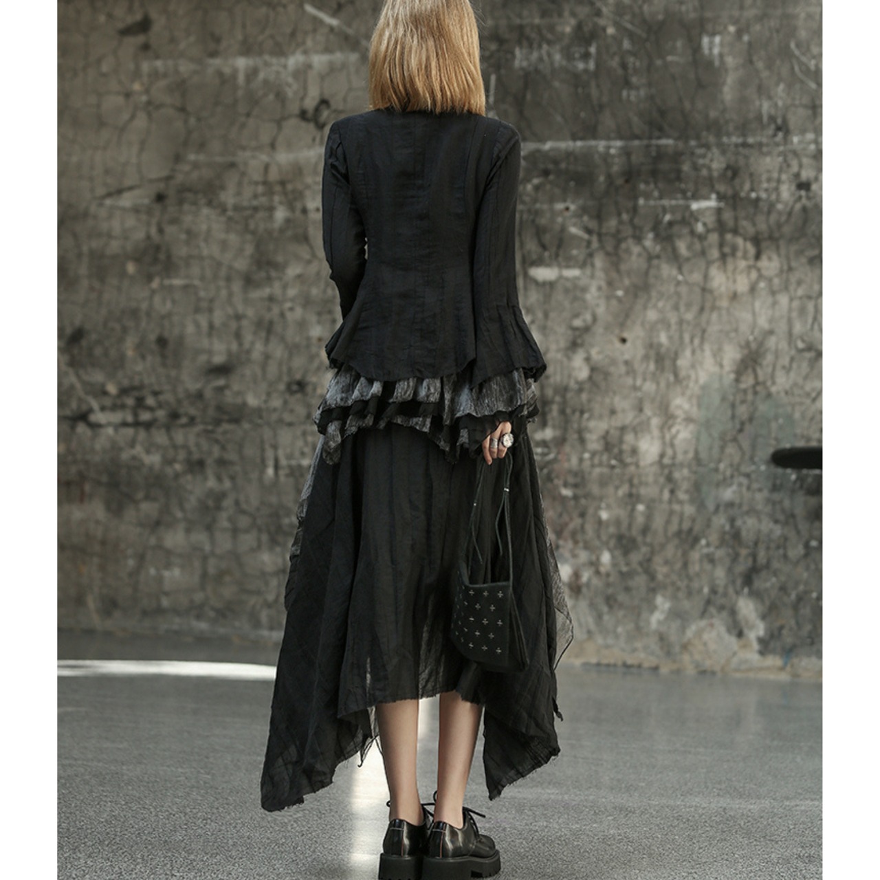 フォギーエヴニング　レイヤードスカート　M24044