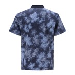 MEN SPRINKLED PATTERN SHORT T-SHIRT