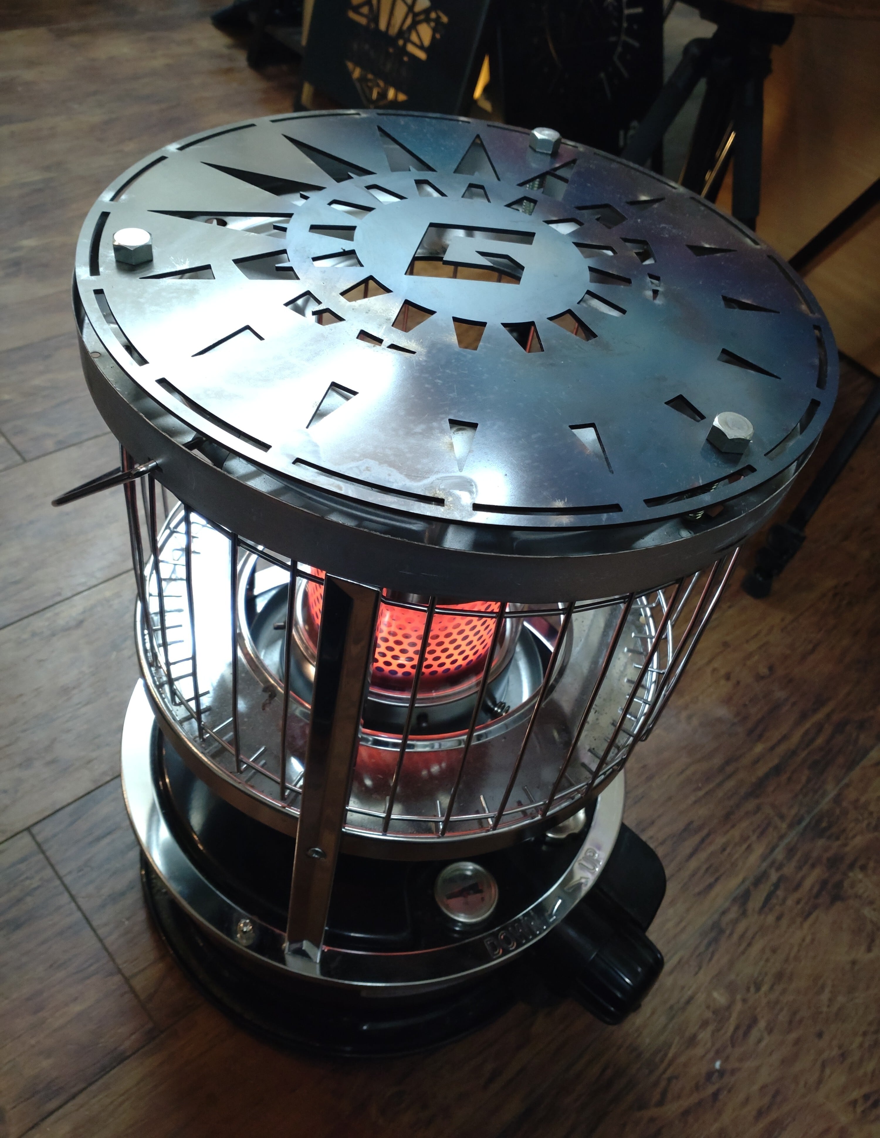 アルパカストーブトップ　天板　カスタム　ゴトク アルパカストーブトップ 天板 ゴトク ストーブをおしゃれに