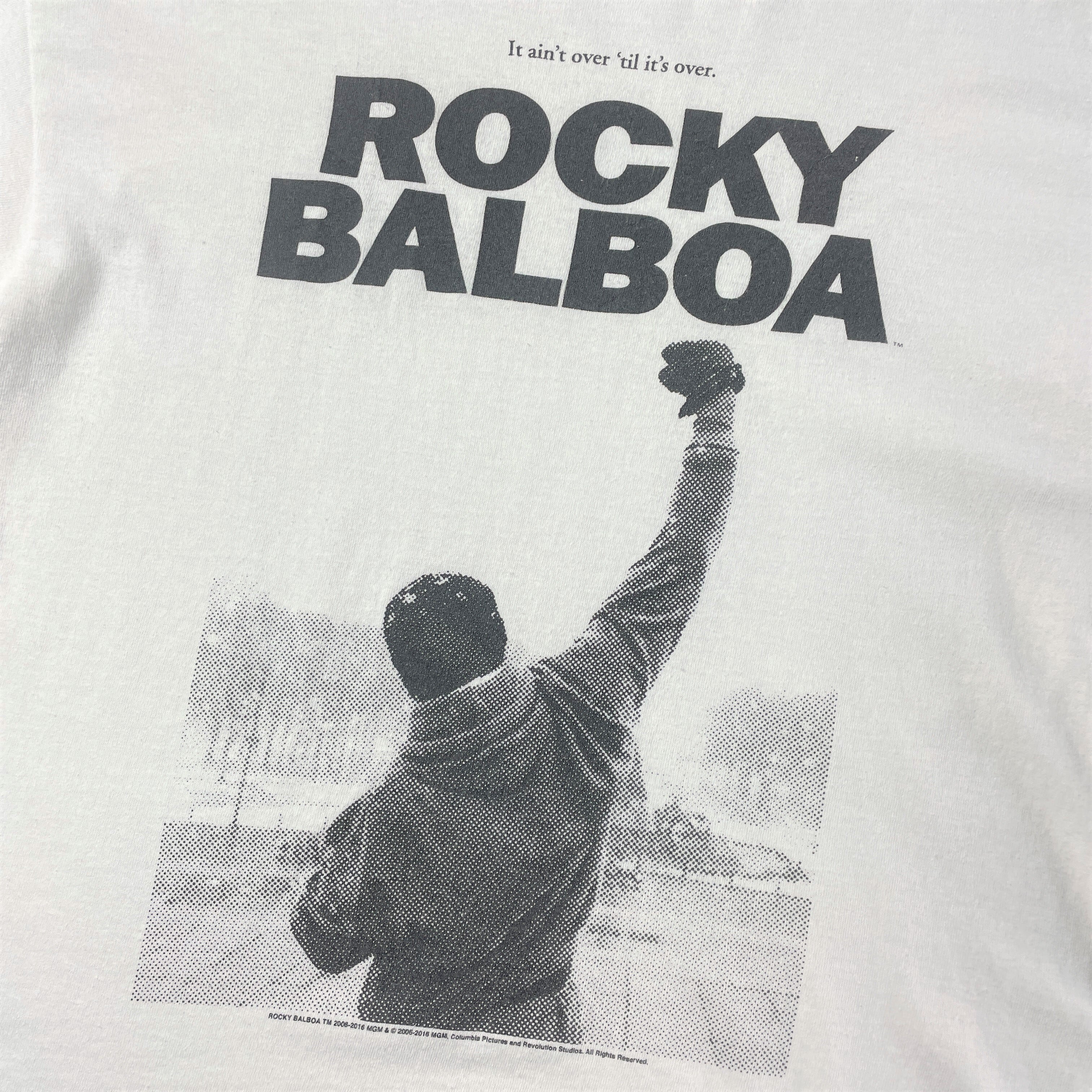 ROCKY BALBOA ロッキー・ザ・ファイナル ムービー プリントTシャツ 