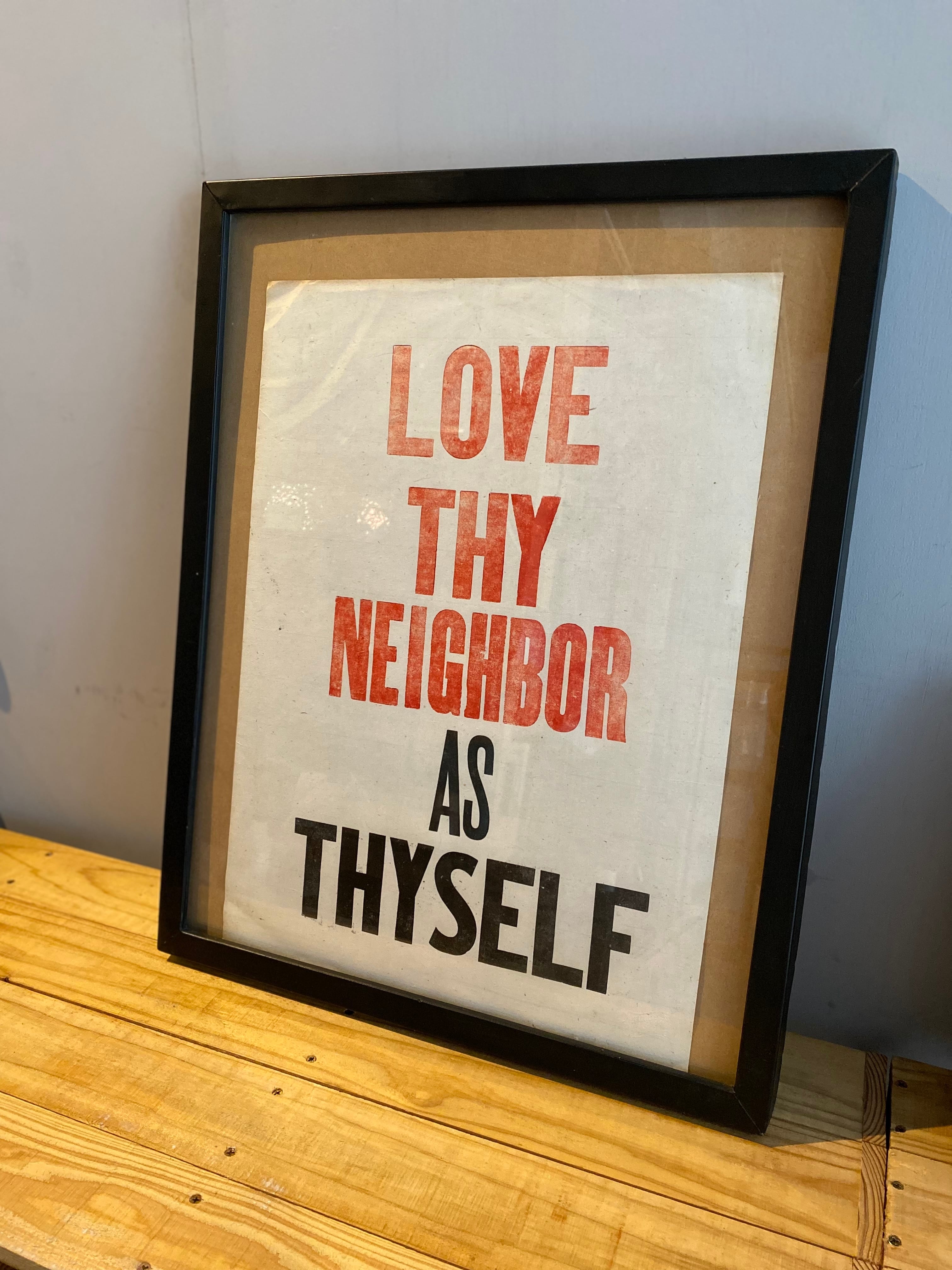 活版印刷ポスター