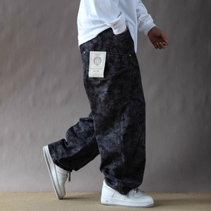 Military pattern baggy pants 1228