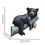 ガーデンオーナメント 熊 置物 インテリア装飾 彫刻 庭 リアルな動物