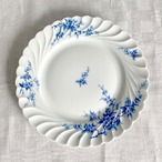 リモージュ　プレート（中）アビランド　青い小花　未使用品 Limoges 在庫3 12twcf6