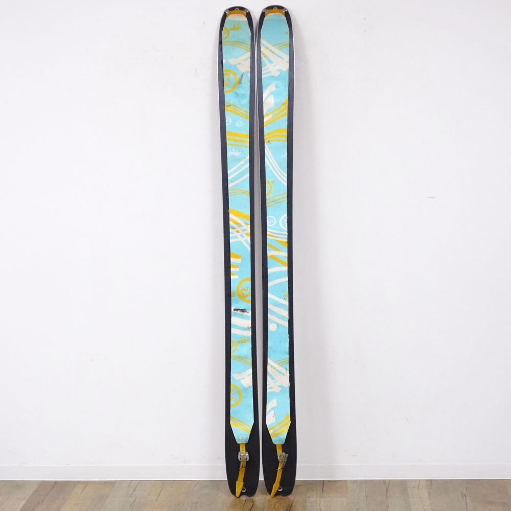 ジルブレッタ404 スキーアイゼンジルベレッタ404装着の山スキー