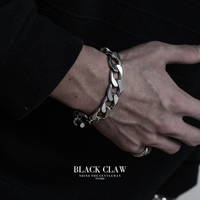 316L PlateChain Bracelet 【B&C】