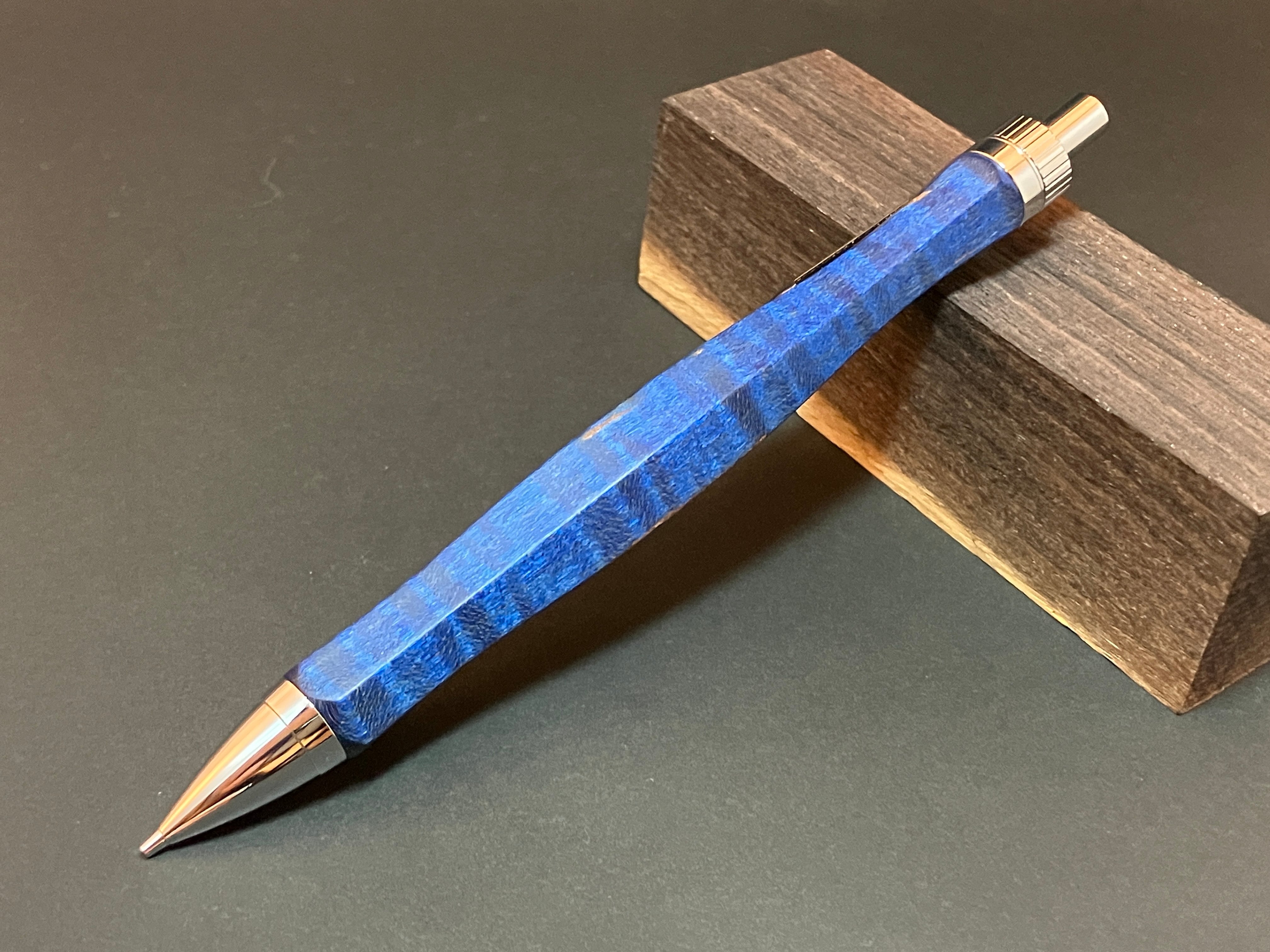 スタビライズドメイプル】六角流線形木軸ペンHSL-1 | Pichio Craft