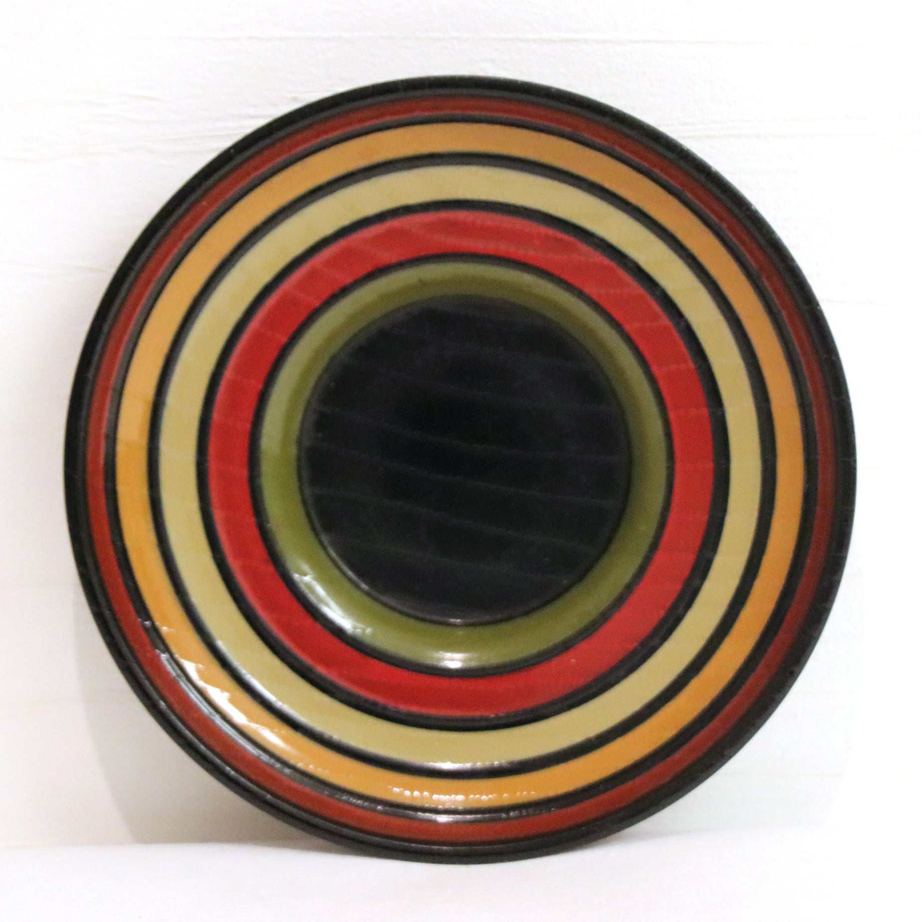 美濃焼・庫山窯・湯呑・茶托・3客セット・No.200809-38・梱包サイズ60