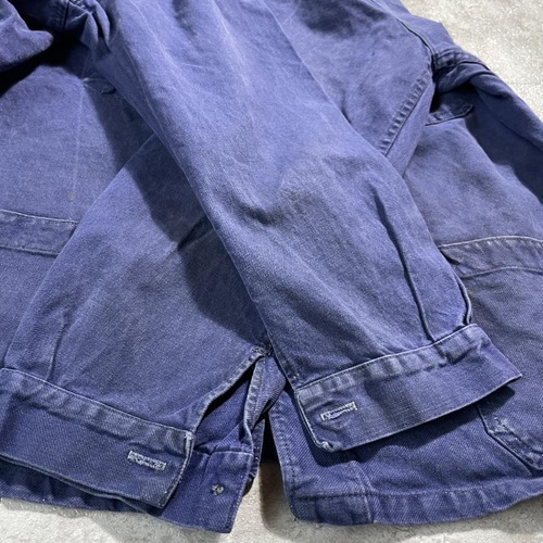 50-60s VETRA サンフェードコットンツイル フレンチワークジャケット 詳細写真7