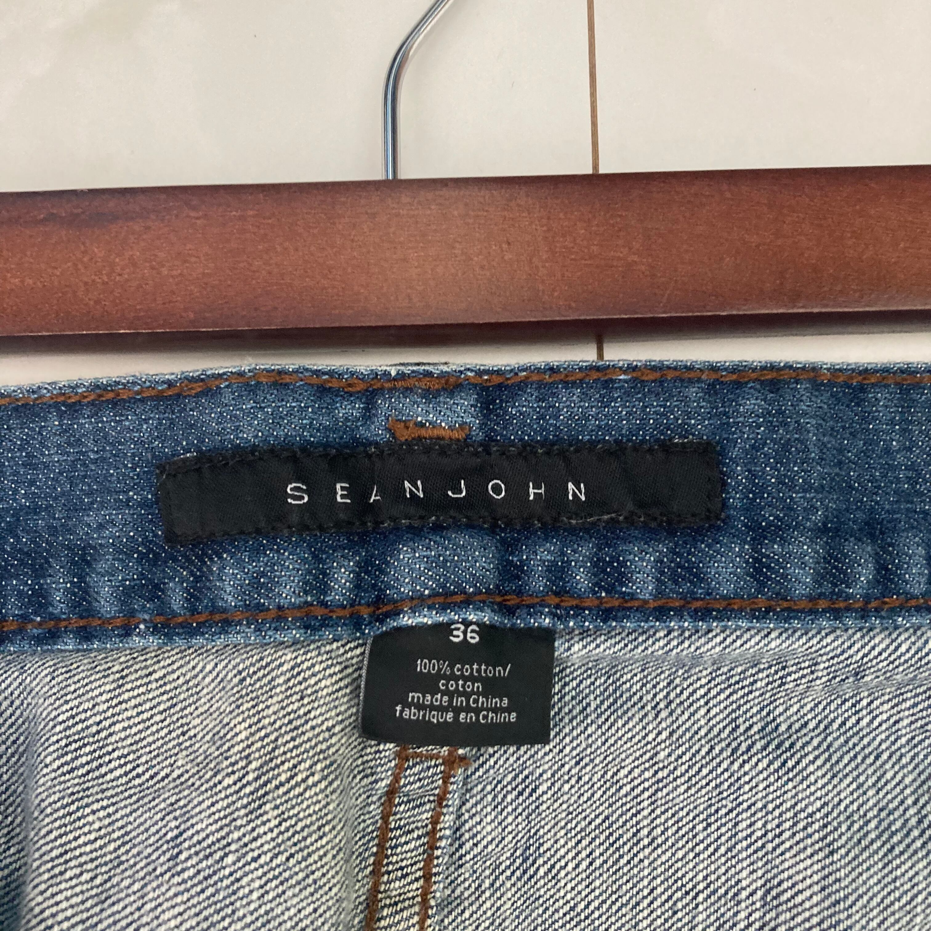 W36×L30#裾上げ済み】SEANJOHN デニムパンツ コットン100% | 古着屋 