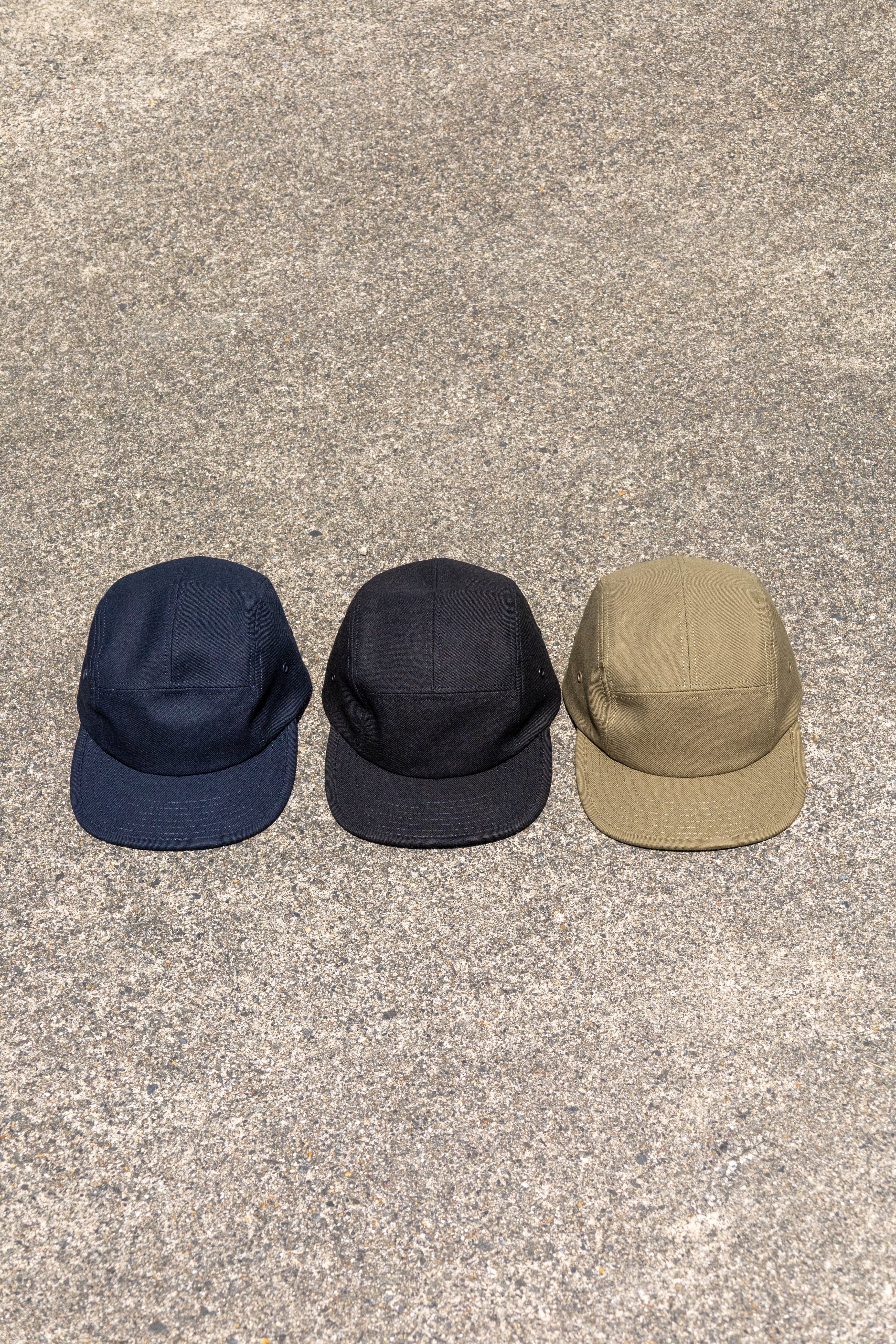 CALM】COTTON SERGE JET CAP（olive） | CALM
