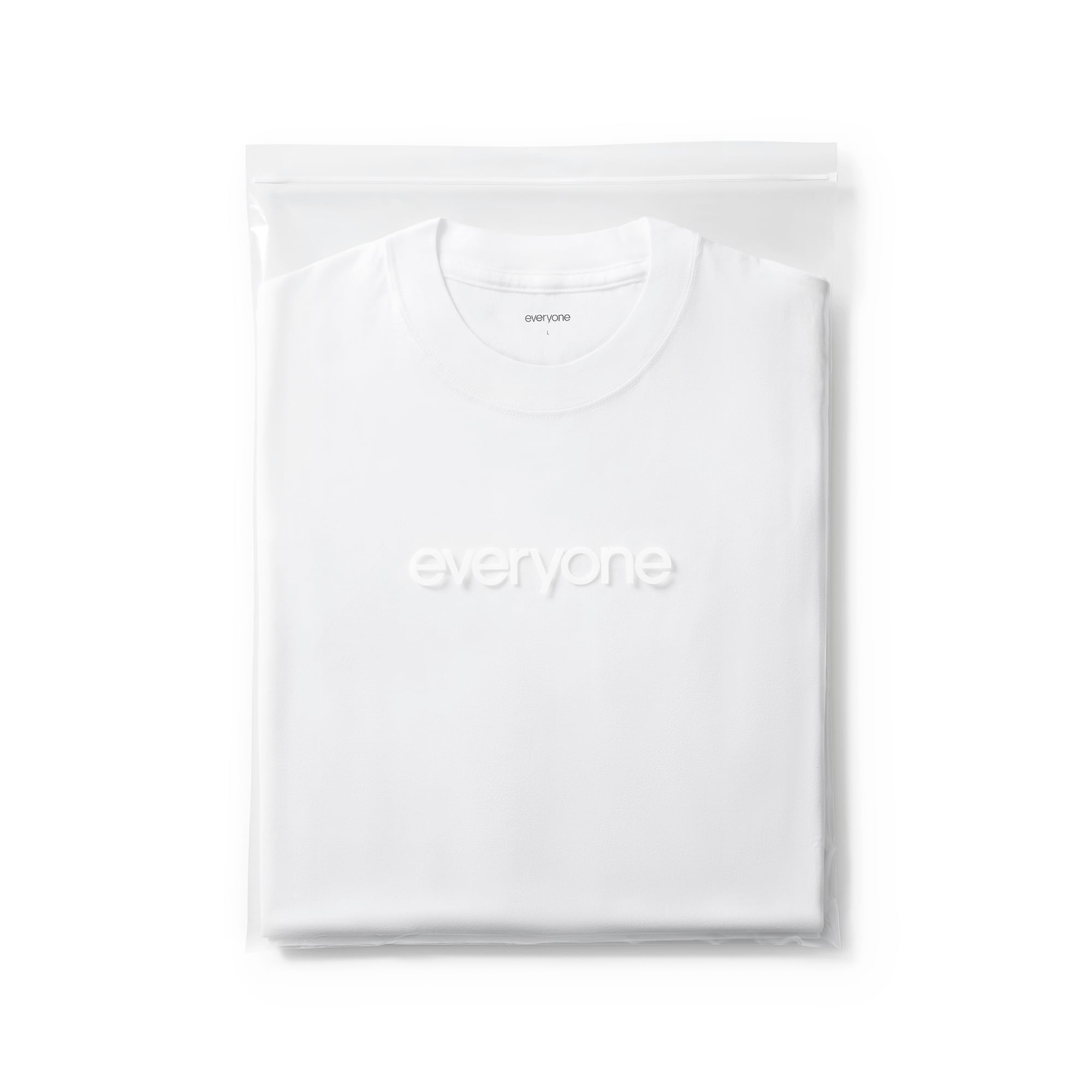 everyone 3P tee shirts (WHITE) | everyone