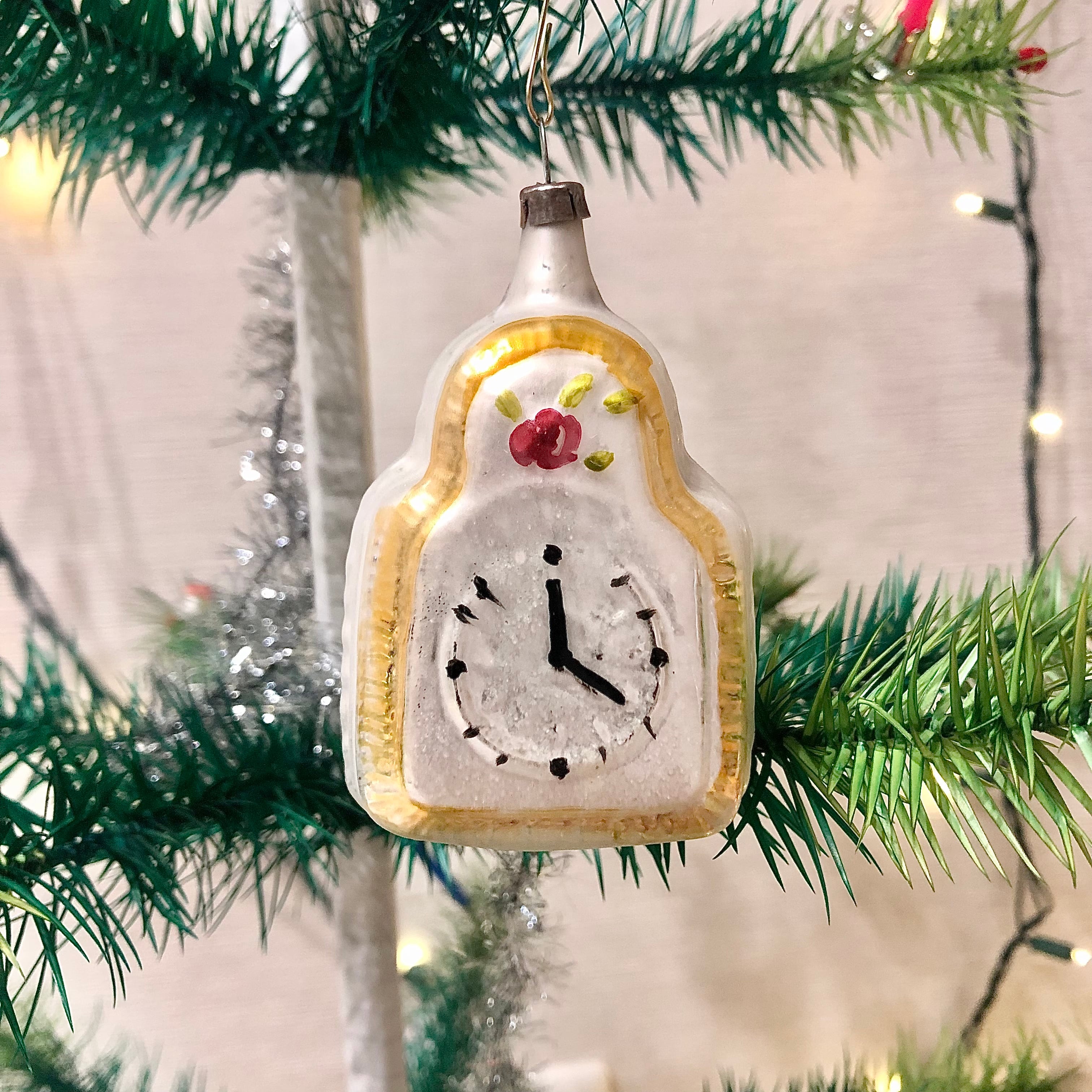 ASTIER de VILLATTE. ドイツ製 木と小人 ガラスオーナメント